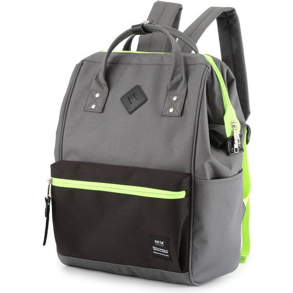 Artofpolo Himawari Okta grande batoh USB port Borla Šedý 65225715