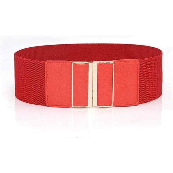 Lifestyle Dámsky opasok na šaty s prackou Tejada Červený 65225894