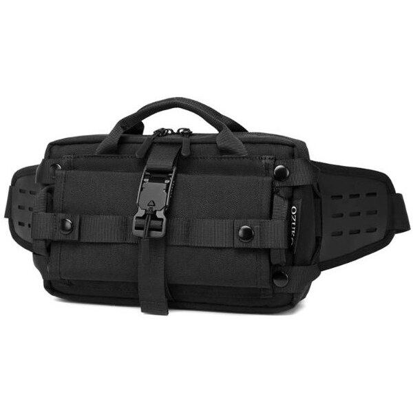 Ozuko športová taška okolo pása Fabron Čierna 3 l 65226033