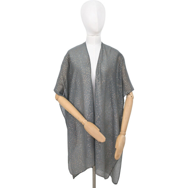 ArtOfPolo pončo na plavky letné Pareo D`oro Strieborný 65226055