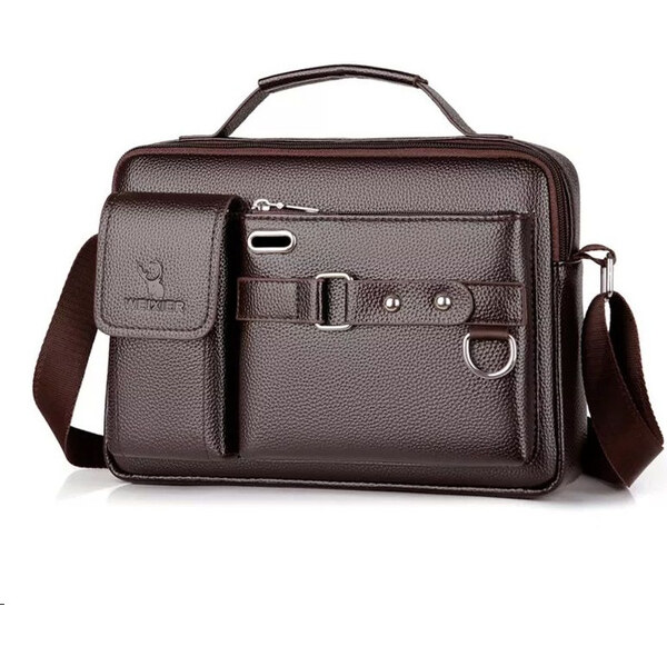 Weixier pánska taška cez rameno Borrero Hnedá 65226126