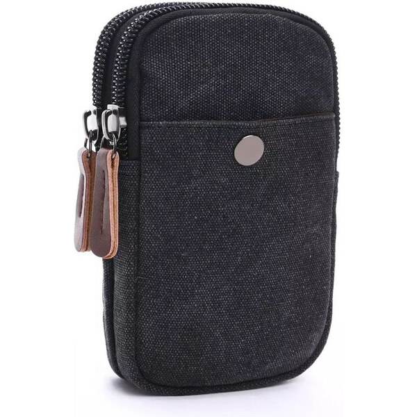 Canvasio plátené Puzdro na opasok Outdoor Čierne 65226140
