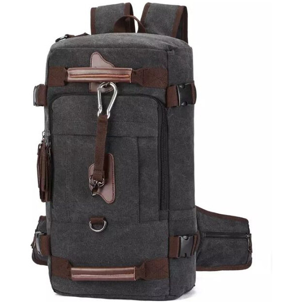 Canvasio canvas retro multifunkčná taška VS batoh Velazco Čierny 26 l 65226161