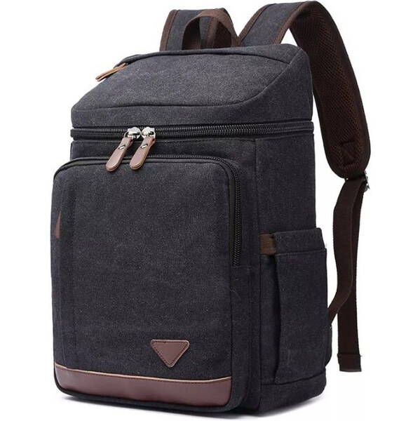 Canvasio plátený canvas retro batoh Navas Čierny 20 l 65226152