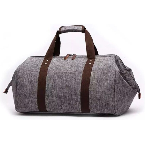 Canvasio cestovná plátená canvas taška Gracián Šedá 36 l 65226166