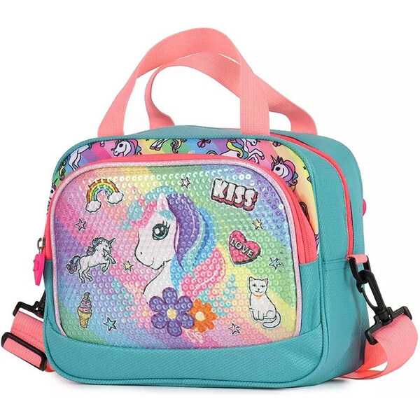 Miko dievčenská termo taška na desiatu aj piknik Zelená 6L 65226266