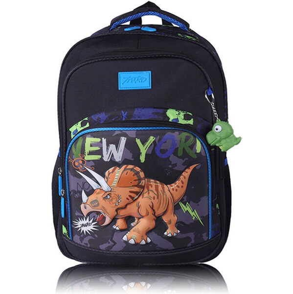 Miko školský batoh pre chlapcov s dinosaurom a príveskom 20L 65226278