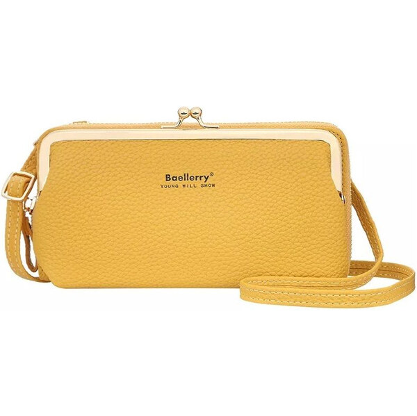 Baellerry Dámska peňaženka s popruhom Abby Žltá 65226350