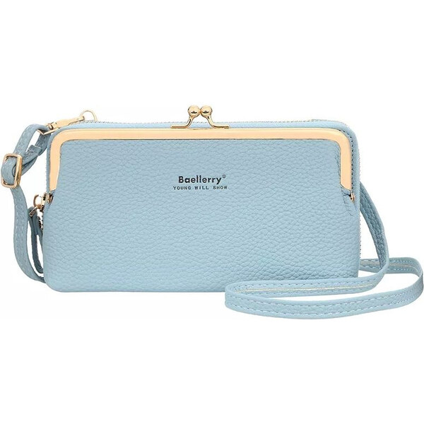 Baellerry Dámska peňaženka s popruhom Abby Modrá 65226352