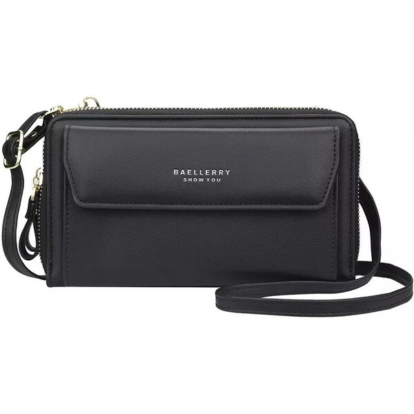 Baellerry Dámska peňaženka s popruhom Maddie Čierna 65226395