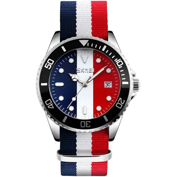 Skmei 9133 unisex hodinky Rowan Modro-červené 65226549