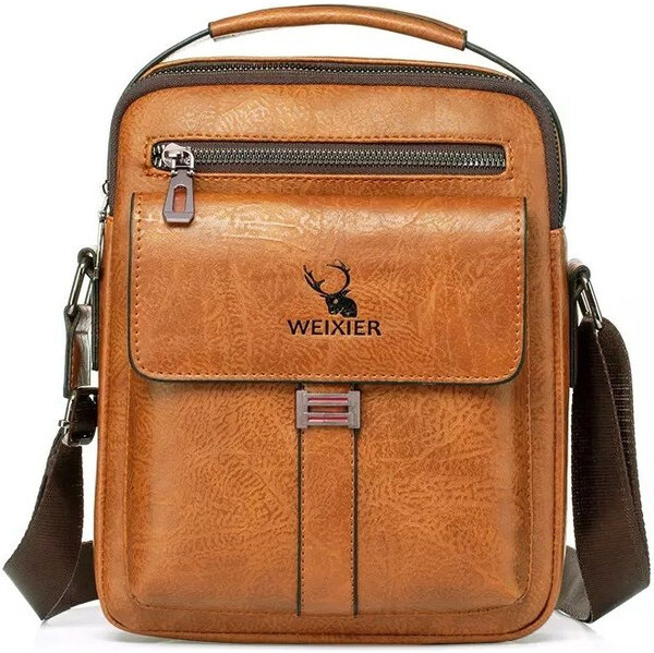 Weixier pánska crossbody taška Agnar Khaki 65226553