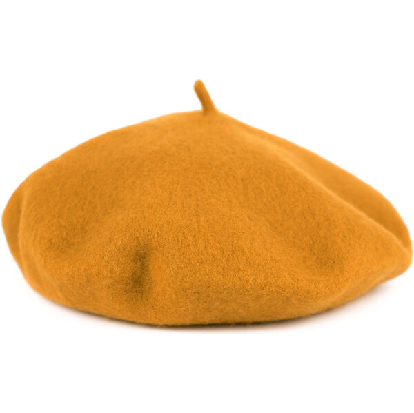 Artofpolo Dámsky baret Daily classic Horčicový 65226576