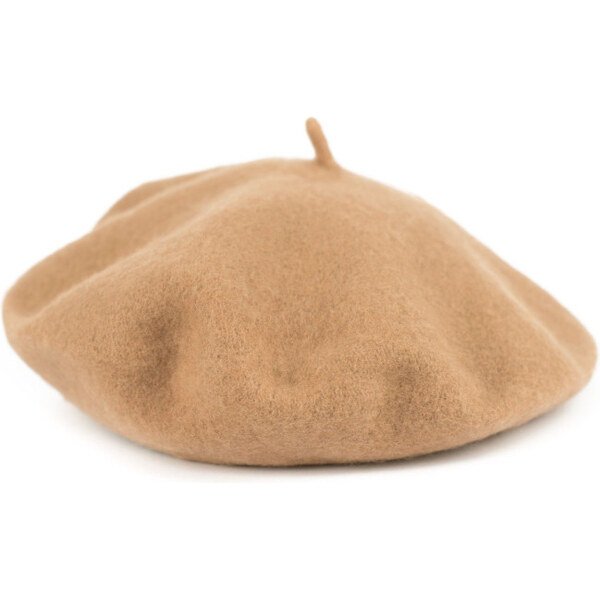 Artofpolo Dámsky baret Daily classic Tmavo béžový 65226572