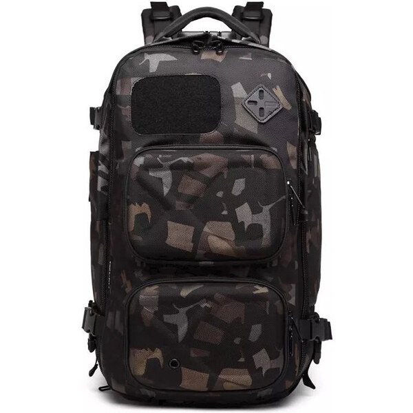 Ozuko Outdoor turistický batoh s USB + zámok Legrand Camo 23l 65226562