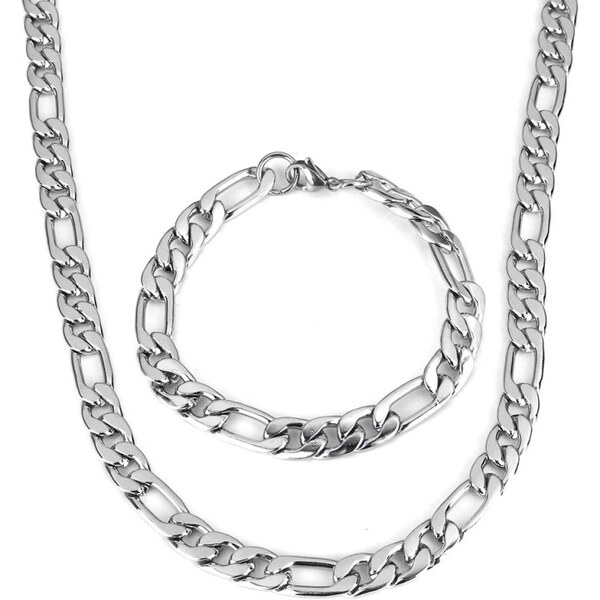 Impress Jewelry Súprava z chirurgickej ocele Masive Figaro 11mm / 65226636