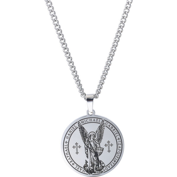 Impress Jewelry Prívesok z chirurgickej ocele Amulet Sedem archanjelov 65226645
