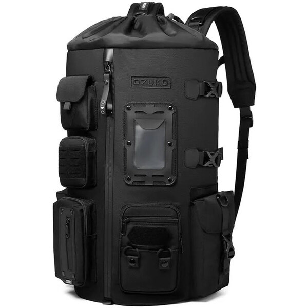 Ozuko športový cestovný kemp batoh Baseball Čierny 43 l 65226715