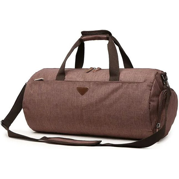 Canvasio cestovná plátená canvas taška Roubaix Hnedá 40 l 65226725