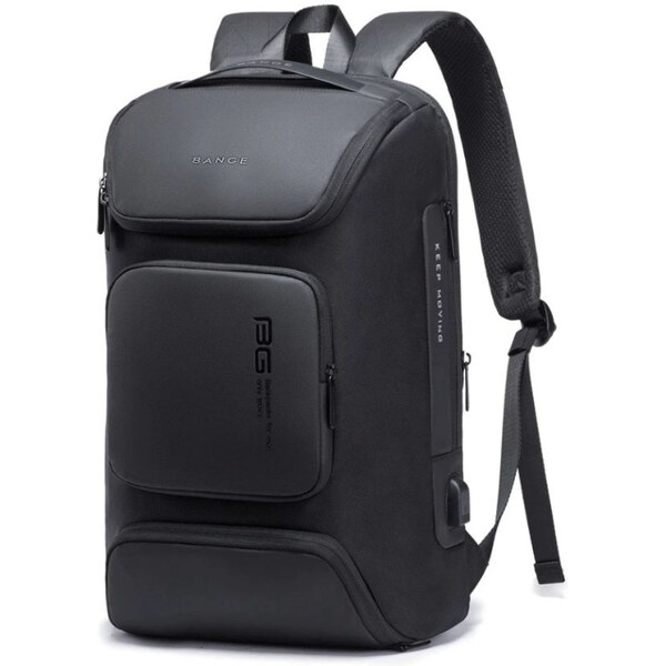 BANGE Business školský batoh s USB NURAY Čierny 30L 65226744