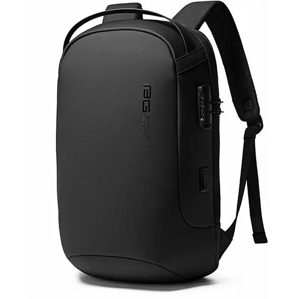 BANGE Business batoh s USB + zámok HASAD Čierny 23L 65226753