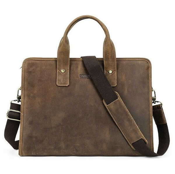 Contacts pánska kožená taška cez rameno Vaneng 65226807