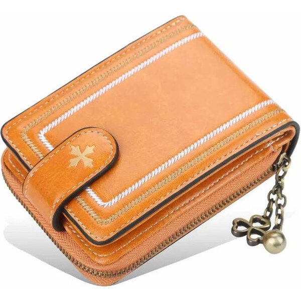 Baellerry Dámska dokladovka s príveskom Gildas Oranžová 65226823