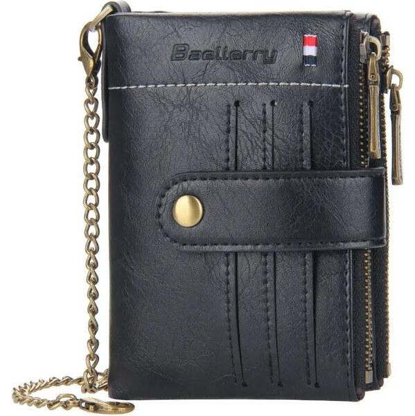 Baellerry pánska peňaženka s retiazkou CODY Čierna 65226825