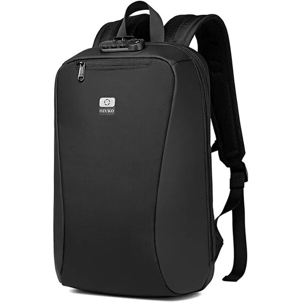 Ozuko športový cestovný školský batoh zámok Nunzio Čierny 14L 65226852