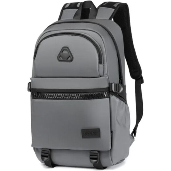 Ozuko pánsky športový školský batoh Feron Šedý 17L 65226855
