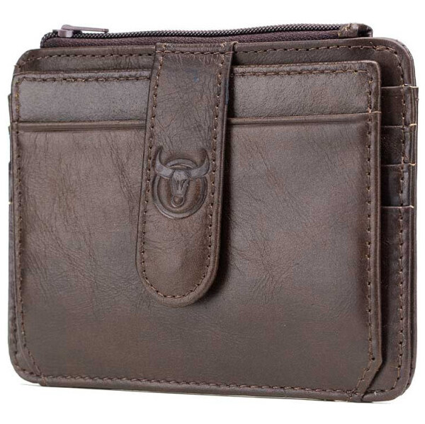 Bullcaptain kožená peňaženka na doklady Glen Hnedá 65227106