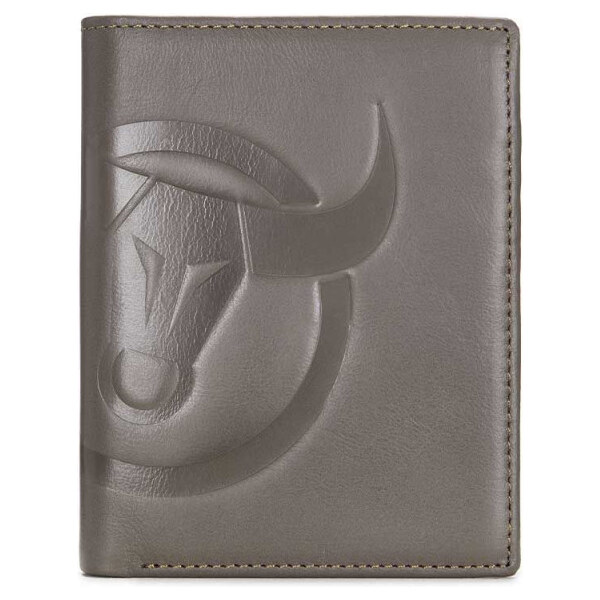 Bullcaptain elegantná kožená peňaženka Magnus Šedá 65227178