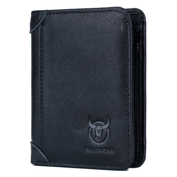 Bullcaptain elegantná kožená peňaženka Gerold Čierna 65227183