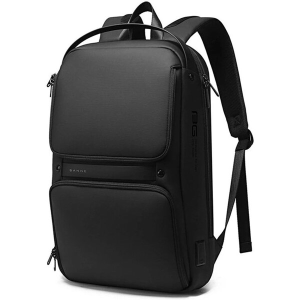 BANGE Business školský batoh s USB EROL Čierny 24L 65227253
