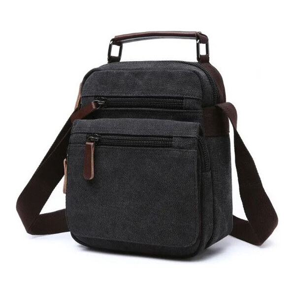 Canvasio pánska plátená taška cez rameno Celso Čierna 65227289