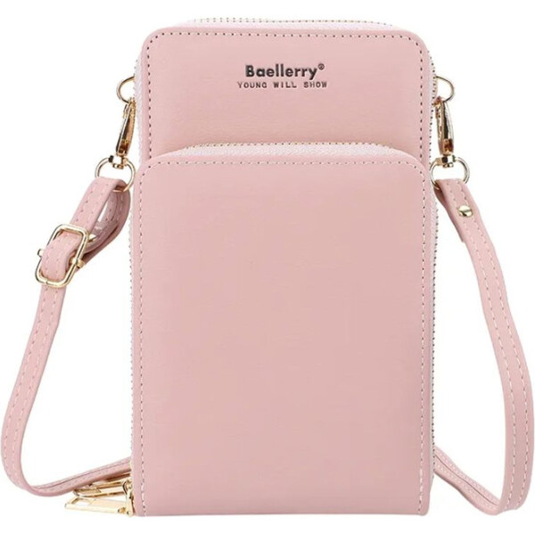 Baellerry Dámska peňaženka s popruhom Joyce Ružová 65227334