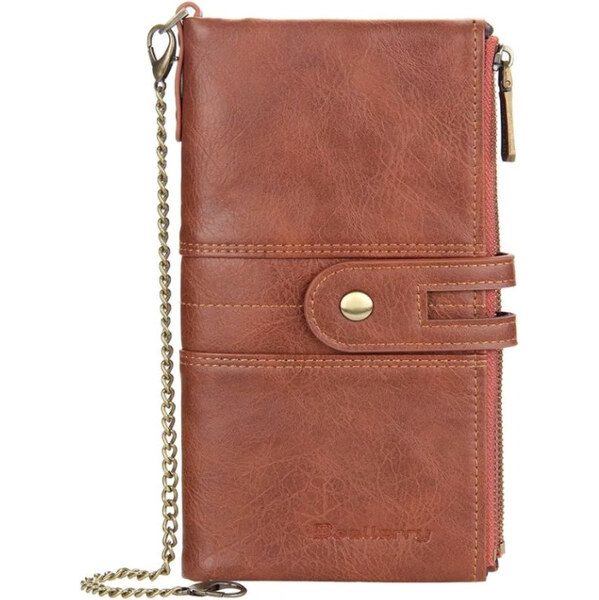 Baellerry pánska dlhá peňaženka s retiazkou Khaki 65227355