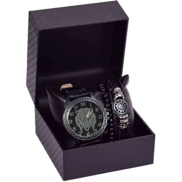 Lifestyle Darčeková sada Pánske hodinky + dva náramky Teodoro 65227411