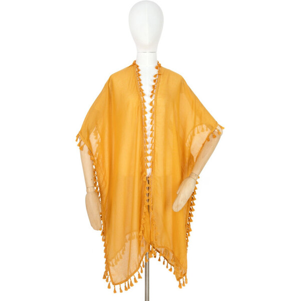 ArtOfPolo pončo na plavky Pareo Novara Oranžové 65227467