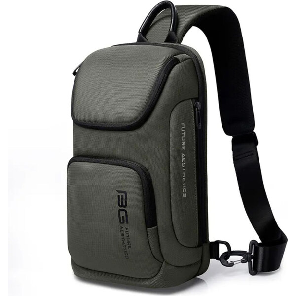 BANGE športový batoh cez rameno KIRAL Zelený 8L 65227576