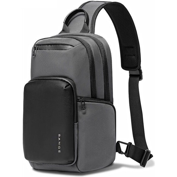 BANGE elegantný batoh cez rameno Araceli Šedý 8L 65227593