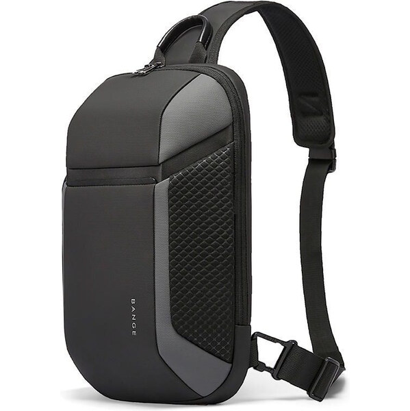 BANGE elegantný batoh cez rameno Marino Šedý 8L 65227590