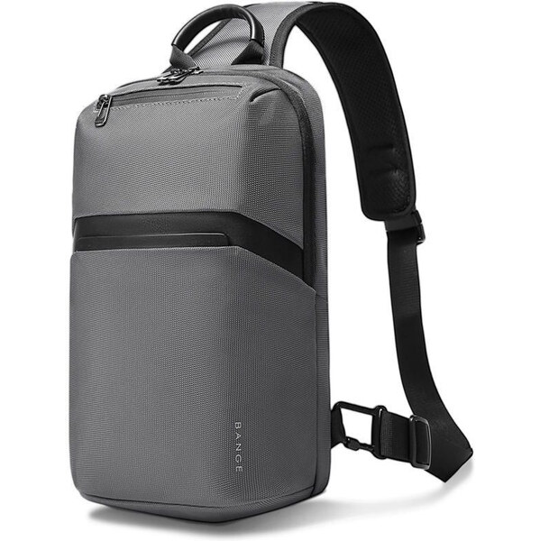 BANGE elegantný batoh cez rameno Mauro Šedý 8L 65227589