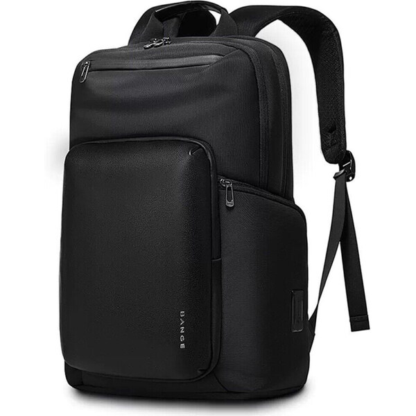 Bange elegantný študentský batoh s USB Araceli Čierny 29L 65227599