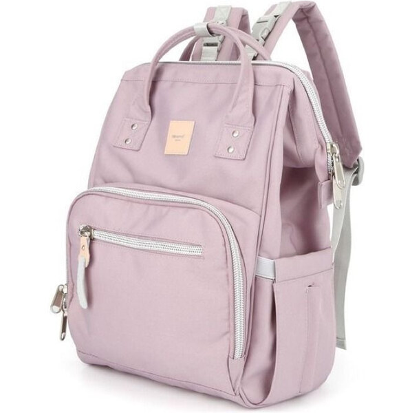 Himawari dámsky batoh Camelia Diaper Purpurový 19L 65227622