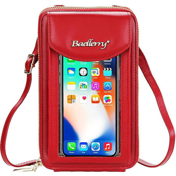 Baellerry Dámska kabelka na mobil Nora Červená 65227678