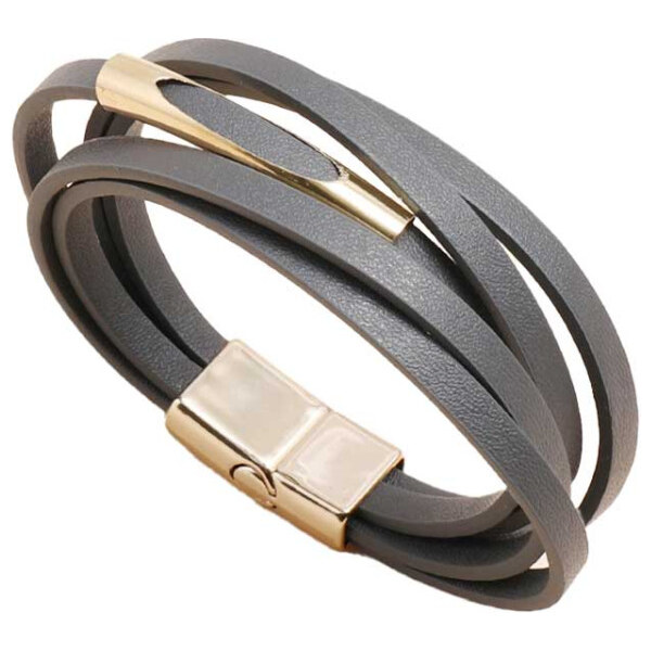 Lodestar Päťradový náramok Gold Eye Grafitový 65227688