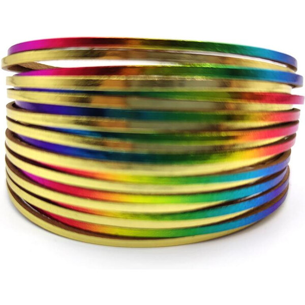 Lodestar Metalický náramok na ruku Rainbow world 65227714