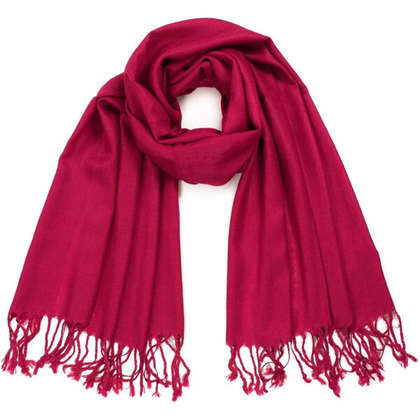 Artofpolo Dámsky Šál Simply classic Bordový 65227764
