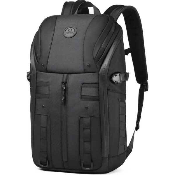 Ozuko Business cestovný školský batoh Barnard Čierny 27L 65227839